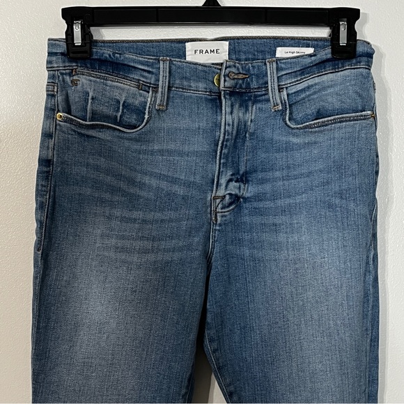 Frame Blue Le High Skinny Jeans - Picture 3 of 7
